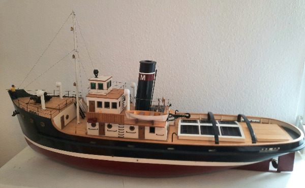 RC Schiff Dampfer Muimota Holzbauweise (kein Robbe, Graupner)